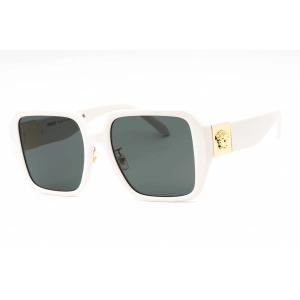 Versace Women's Sunglasses - White Plastic Square Full Rim Frame | 0VE4472D 548487