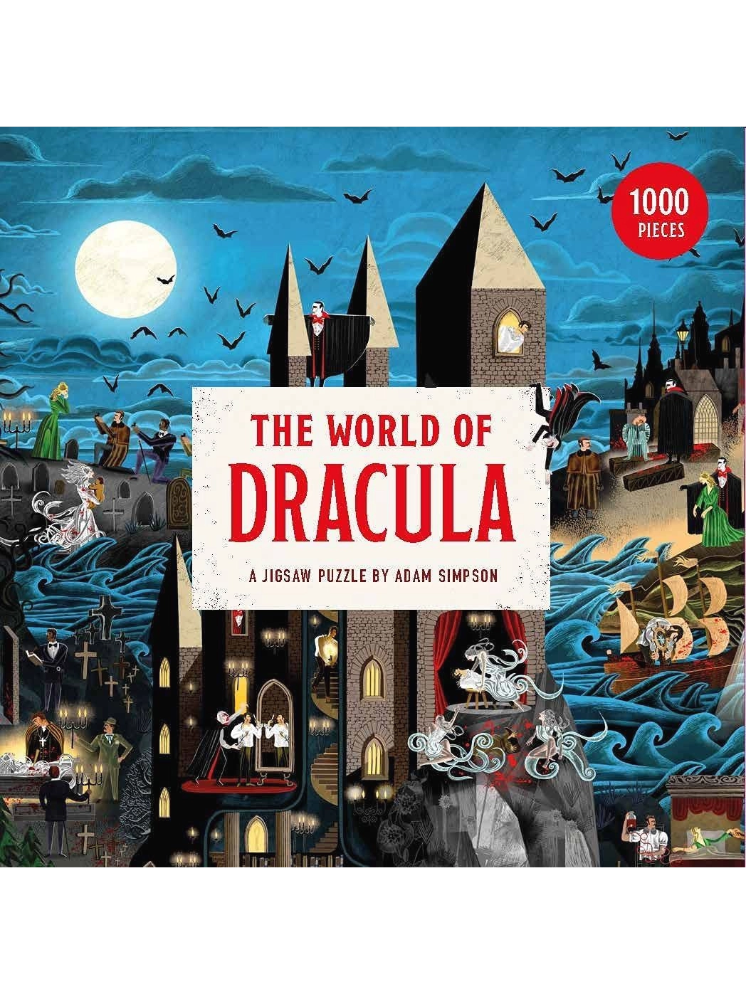 World of Dracula 1000 Piece Jigsaw